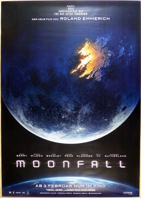 Moonfall - Original Kinoplakat A0 - Roland Emmerich, Halle Berry - Filmposter