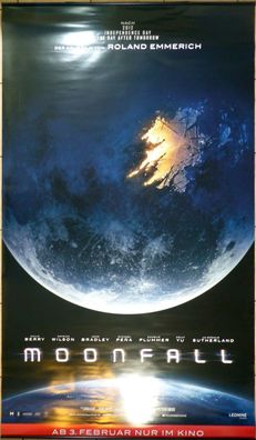 Moonfall - Roland Emmerich, Halle Berry - Original Kinobanner XXL - Filmposter