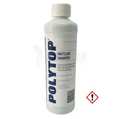 Polytop Mattlack Shampoo für Lack und Folie 500 ml