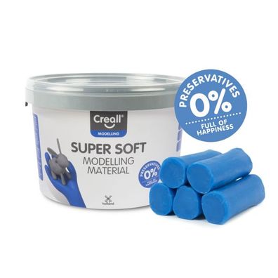 Creall® Knete superweich blau 1750 g