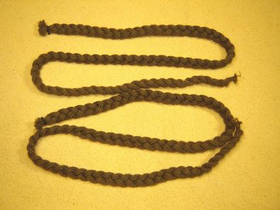 1 Garnitur Hutkordel Flechtband braun oliv oder schwarz 58-64cm Herrenhut Damenhut