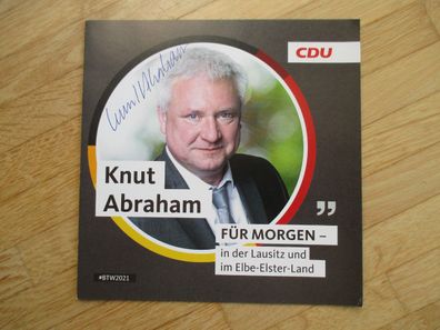 MdB CDU Knut Abraham - handsigniertes Autogramm!!!