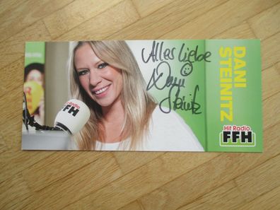 HitRadio FFH Moderatorin Dani Steinitz - handsigniertes Autogramm!!!