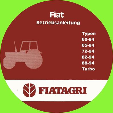 Betriebsanleitung Fiat Fiatagri 60-94 65-94 72-94 82-94 88-94Turbo