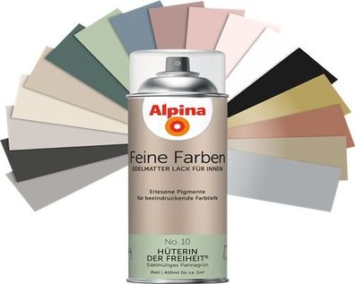 Alpina Feine Farben edelmatter Sprühlack für Innen 400 ml Farbwahl
