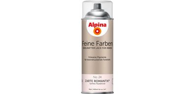 Alpina Feine Farben edelmatter Sprühlack für Innen #24 Zarte Romantik 400 ml