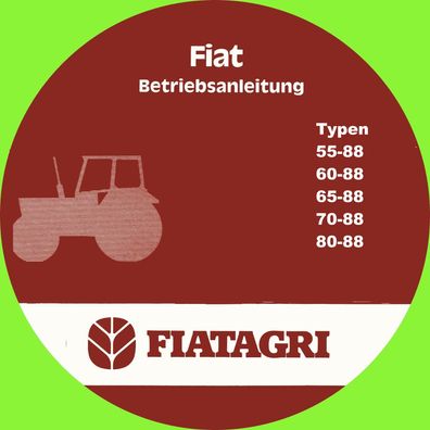 Betriebsanleitung Fiat Fiatagri 55-88 60-88 65-88 70-88 80-88