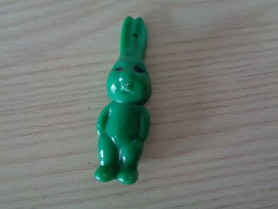 kleiner Hase -Spielfigur DDR aus Plaste -grün-auch als Schlüsselanhänger möglich