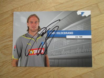 DFB Fußballnationalspieler TSG 1899 Hoffenheim Timo Hildebrand - handsign. Autogramm