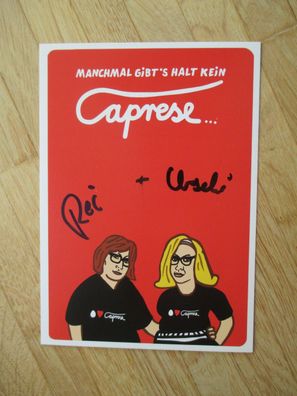 Badesalz (Henni Nachtsheim und Gerd Knebel) Uschi & Rosi - handsignierte Autogramme!!