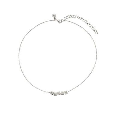 Energetix Halskette mit Würfel „LOVE-Schriftzug" 3575-1, Größe S-L, Magnetschmuck