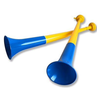Vuvuzela Horn Fan-Trompete - Gesamtlänge ca. 60cm - 3teilig Ukraine