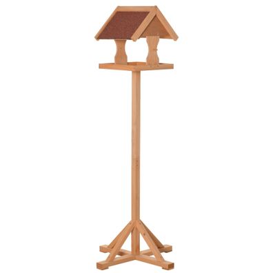 SunDeluxe Vogelfutterstation 25 cm Futterspender für Meisenknödel Vogelhaus zum Hängen aus Metall mit Dach und Halterung