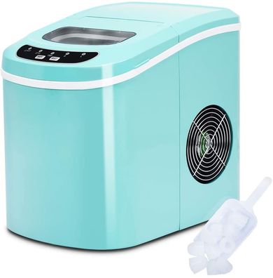 Eiswürfelmaschine Eismaschine Eiswürfelbereiter inkl. Eiswürfelschaufel, Farbwahl
