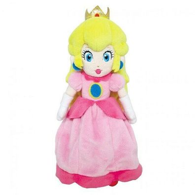 Princess Peach plüsch 25 cm - Super Mario Kuscheltier Plüschtier Prinzessin (Gr. 25)