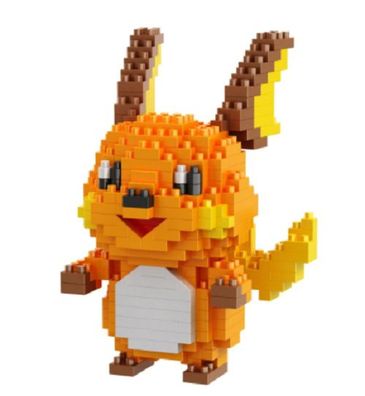 Pokemon Micro-Bricks Figur - Motiv: Raichu - Lego kompatibel - OVP