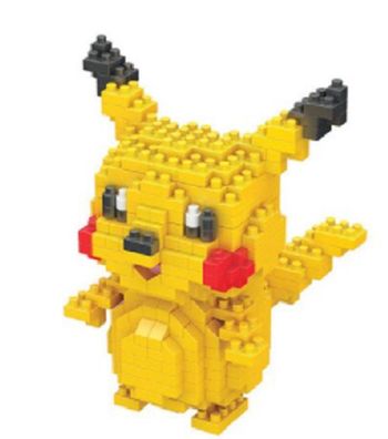 Pokemon Micro-Bricks Figur - Motiv: Pikachu - Lego kompatibel - OVP