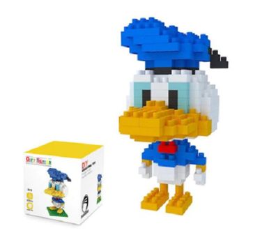 Micro-Bricks Figur - Motiv: Donald Duck - Lego kompatibel - OVP