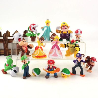 Super Mario Figuren (Nintendo) - Luigi, Peach, Daisy, Rosalina, Bowser, Boo etc.