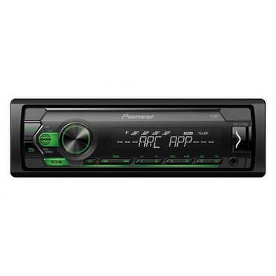 Pioneer Autoradio MVH-S120UBG MP3 USB AUX FLAC 4 x 50W Grüne Beleuchtung