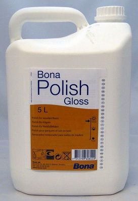 Bona Polish Gloss / Glänzend 5 L Parkettpflege versiegelt