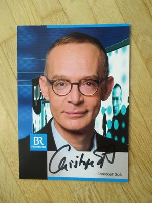 BR Fernsehmoderator Christoph Süß - handsigniertes Autogramm!!