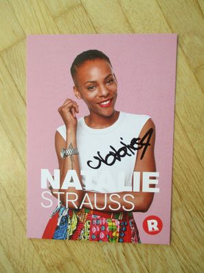 Radio Hamburg Moderatorin Natalie Strauss - handsigniertes Autogramm!!