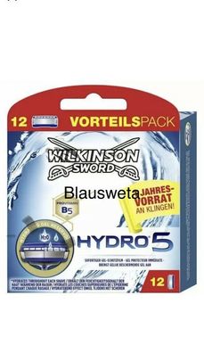 12 Wilkinson Sword Hydro 5 Rasierklingen neu/ OVP