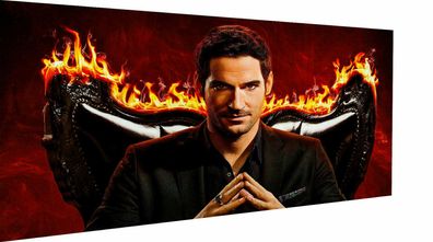Canvas Picture Series Lucifer Morningstar Mural - High Quality Art Print