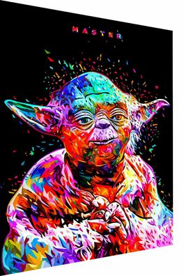 Master Star Wars Abstrakt Leinwand Bilder Wandbilder - Hochwertiger Kunstdruck