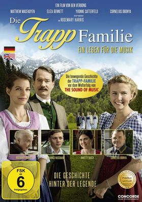 Die Trapp Familie - Ein Leben für die Musik - Concorde Home Entertainment 20188 - ...