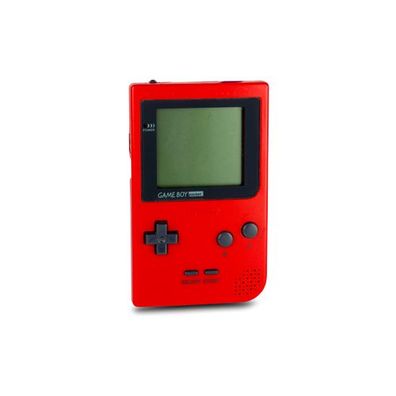 Gameboy POCKET Konsole in ROT / RED #24A