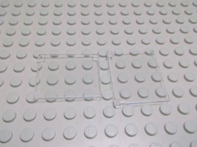 Lego 2 Scheiben 1x4x3 Transparent Klar 60603