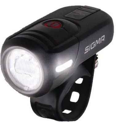SIGMA LED Akkufrontleuchte Aura 45 USB Befestigung: Lenker | schwarz | An-/ Aussc