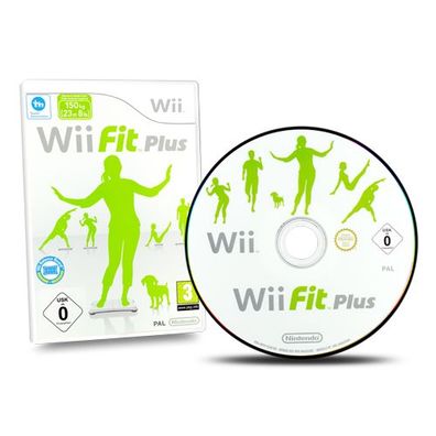 Wii Spiel Wii Fit Plus ohne Balance Board #A