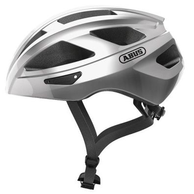ABUS Touren-/ Cityhelm Macator Größe: M | Kopfumfang: 54 - 58 cm | glam silver