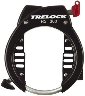 Trelock Rahmenschloss RS 300 AZ schwarz | Durchmesser: 9 mm | Montageverpackung