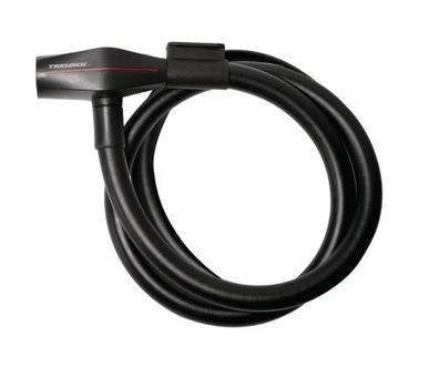 Trelock Kabelschloss KS 312 schwarz | Länge: 1100 mm | Durchmesser: 12 mm