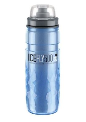 ELITE Thermo Trinkflasche Ice Fly Inhalt: 500 ml | blau