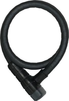 ABUS Panzerkabelschloss Microflex 6615K schwarz | Länge: 850 mm | Durchmesser: 1