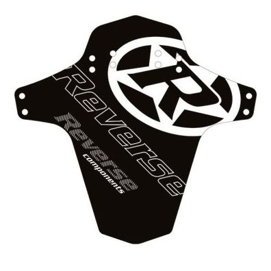 Reverse Spritzschutz "Logo" schwarz / weiß