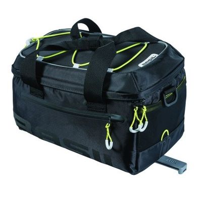 BASIL Gepäckträgertasche Miles Trunkbag MIK Befestigung: MIK-Adapter | schwarz l
