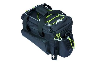 BASIL Gepäckträgertasche Miles Trunkbag XL Pro schwarz lime | Für MIK | Größe: X
