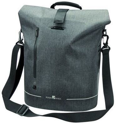 RIXEN & KAUL Einzeltasche Lightpack GT Waterproof grau | Für Gepäckträger (Druch