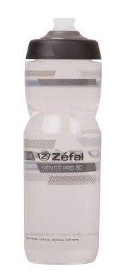 Zéfal Trinkflasche Sense Pro Inhalt: 800 ml | transparent-grau-schwarz