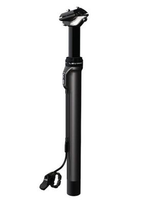KIND SHOCK Sattelstütze LEV Carbon Remote schwarz | Durchmesser: 31,6 mm | Max.