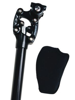 Suntour Federsattelstütze 400 mm SP17-NCX | Durchmesser: 30,9 mm | Max. Belastun