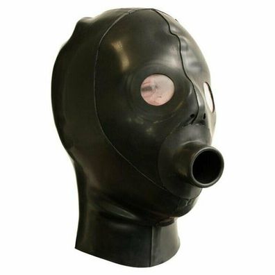 Rubber Extreme Piss Gag Hood Gr. S, M, L