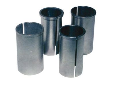 Kalibrierbuchse für 27,2 mm Sattelstütze Durchmesser: 31,8 mm | silber | Hülse: