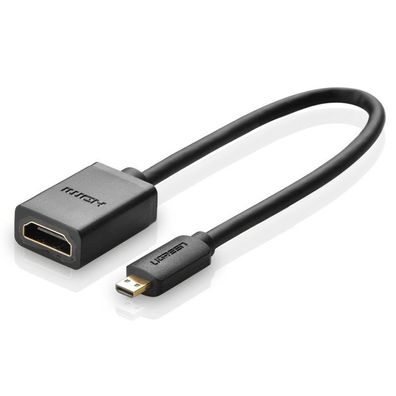 Ugreen Kabel Adapterkabel HDMI Adapter - Micro HDMI 19 Pin 20cm schwarz